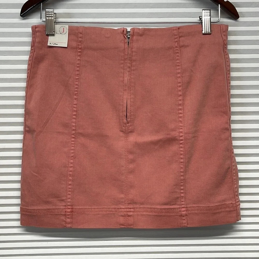 Jolt NWT Dusty Rose Denim Mini Skirt Size 29